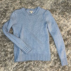 Jcrew baby blue sweater in small